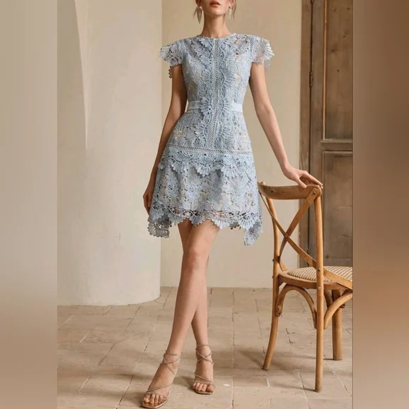chinese dress ladies Gardenia Short Dress  Retrofete
